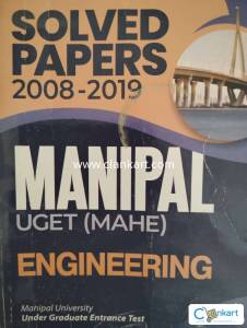 Manipal UGCET ( MAHE) Engineering solved papers