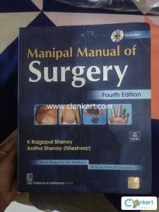 Manipal mannual of surgery- final Year MBBS