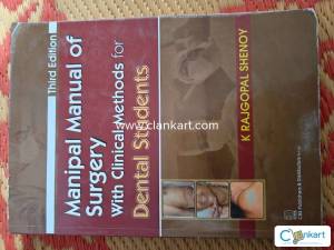 Manipal manual of surgery for dental students