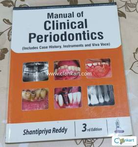 Manual of Clinical Periodontics Shantipriya Reddy
