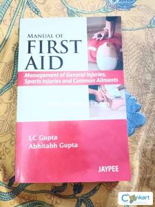 Manual of First Aid for Bsc Nursing students