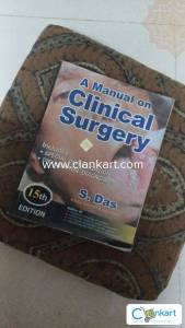 Manual on clinical surgery for Mbbs, bams