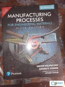Manufacturing Processes for Engineering Materials - Pearson