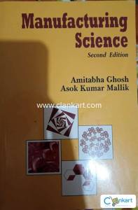 Manufacturing Scince by Ghosh & Malik