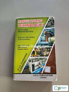Manufacturing Technology-2 for BE mechanical engineering