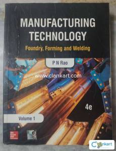 Manufacturing Technology Volume 1 4e