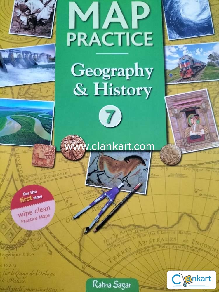 Buy 'Map Practice Book 7' Book In Excellent Condition At Clankart.com