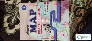 Map practice book for class 7
