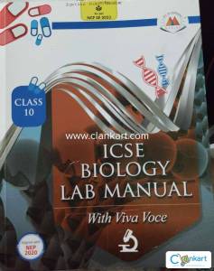Marina Publications ICSE Biology Lab Manual with Viva Voce
