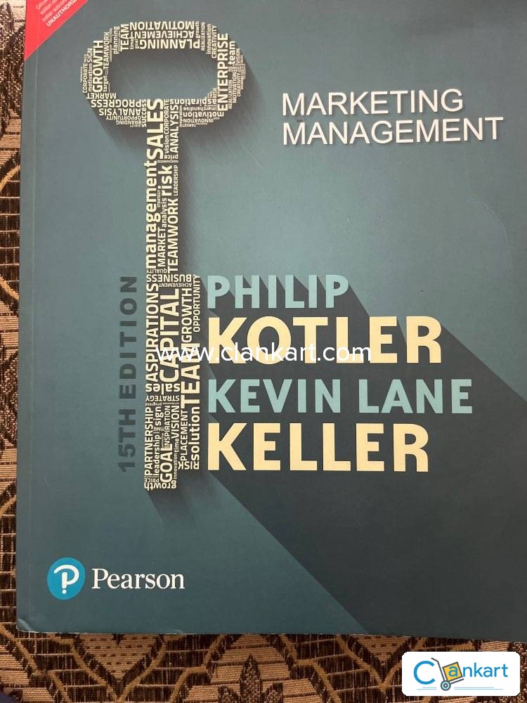 Buy 'Marketing Management' Book In Excellent Condition At Clankart.com