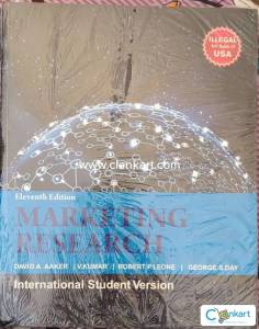 Marketing Research - Aaker, Kumar, Leone, Day (11th Edition)