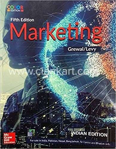 Marketing by GrewalLevy 5th Edition Colored at an Excellent Price