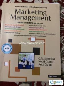Marketing management BBA 1st SEM