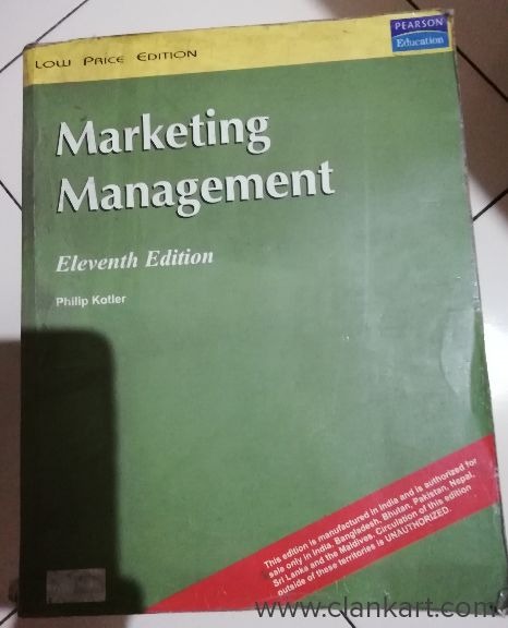 Marketing management by Philip Kotler