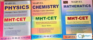 Marvel MHT-CET PCM book for class 12