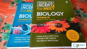 Master the NCERT for Neet biology volume (1-2)