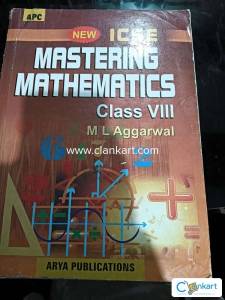 Mastering Maths ICSE Class 8 ~ ML Aggarwal