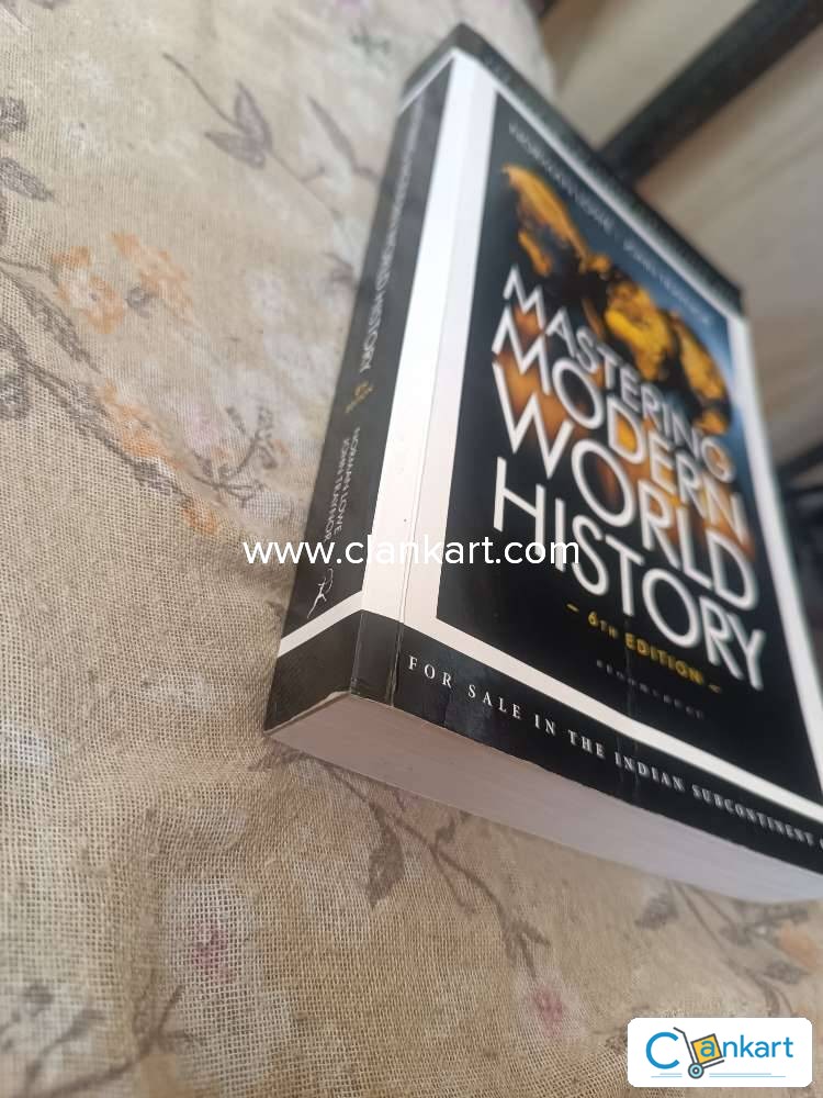 Mastering Mordern World History By Norman Lowe. 6th Edition