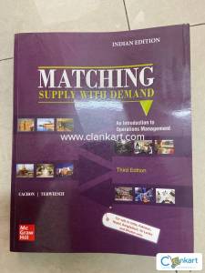 Matching supply with demand