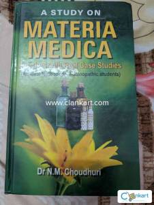 Materia medica BHMS book