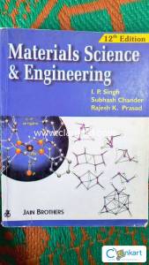 Materials Science & Engineering Author I.P. Singh, Subhash Chandra