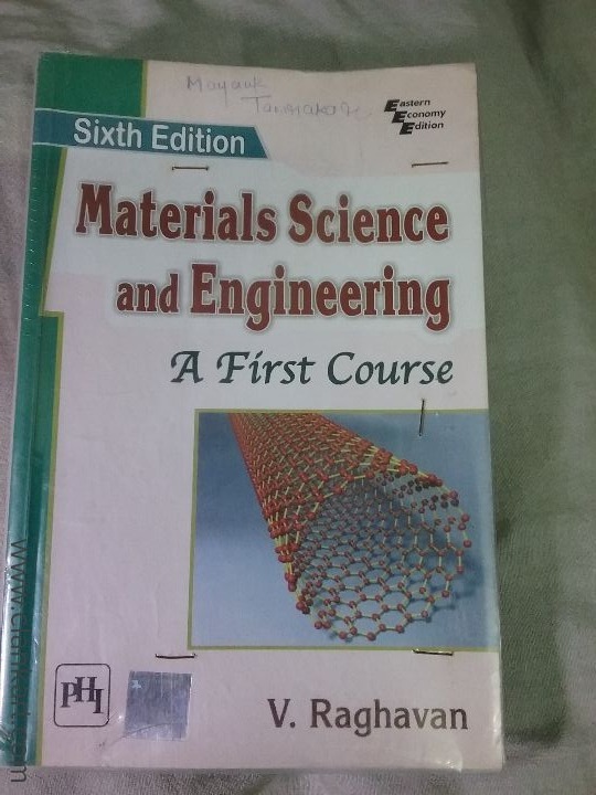 Materials Science and Engineering by VRaghavan