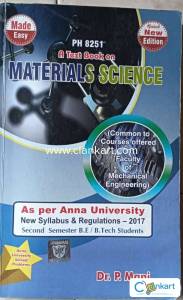Materials science for second semester B.E/B.tech