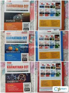 Math objective Kcet 2026 chemistry maths physics competative books