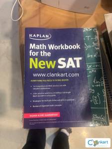 Math workbook for the new SAT
