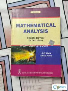 Mathematical Analysis