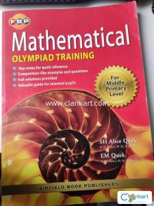 Mathematical Olympiad Training For Middle Primary Level
