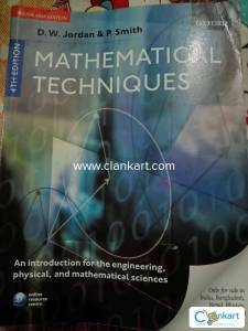 Mathematical Techniques (Oxford press)