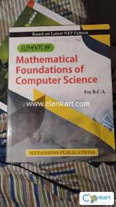 Mathematical foundations of computer science book for BCA course