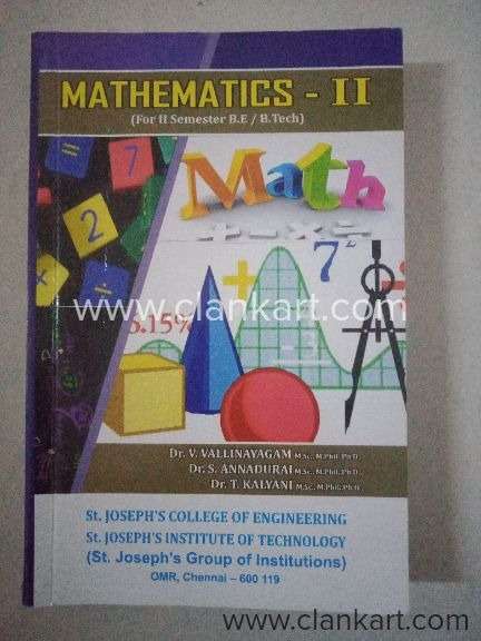 Mathematics- 2 BE BTech