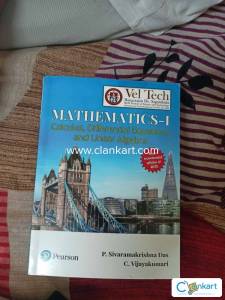 Mathematics 1 calculus,differential equations and linear algebra