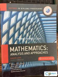 Mathematics: Analysis and Approaches Oxford