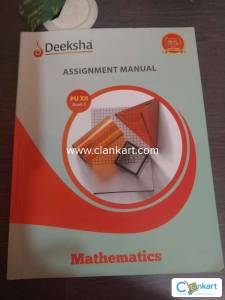 Mathematics Assignment Manual for PU XII- Book 2