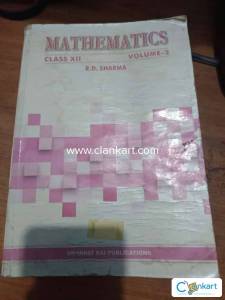 Mathematics By R.D SHARMA Class 12 Volume 2