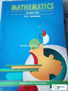 Mathematics Class-8 R.D. Sharma book
