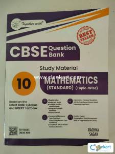 Mathematics Class 10 Together With Question Bank CBSE New Book