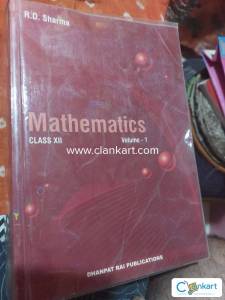 Mathematics Class 12 RD Sharma books in good condition