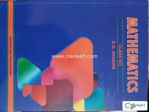 Mathematics Class 7th RD Sharma best condition book