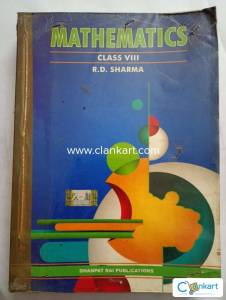 Mathematics Class 8, Rd sharma