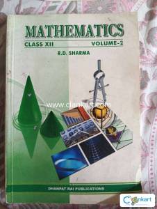 Mathematics Class xii  R.D. Sharma volume 1&2