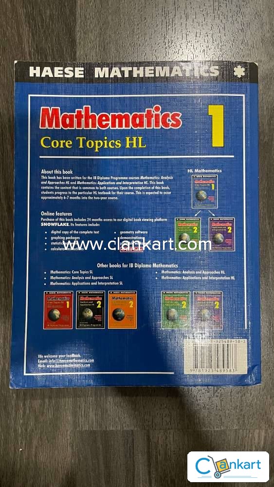 Buy 'Mathematics: Core Topics HL' Book In Good Condition At
