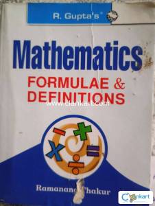 Mathematics Formulae & Definitions