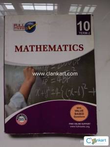 Mathematics Guide Class X Part 2 Full Marks