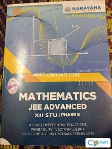 Mathematics Jee Advanced XII STU PHASE 5