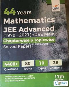 Mathematics Jee advanced chapterwise and topic wise solved paper