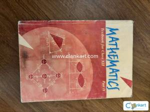 Mathematics NCERT Textbook for class 12 Part I & II